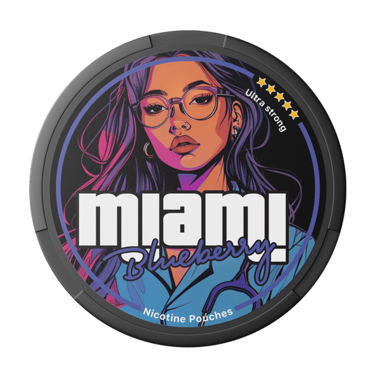 Miami Blueberry Ultra Strong - pouchesforyou