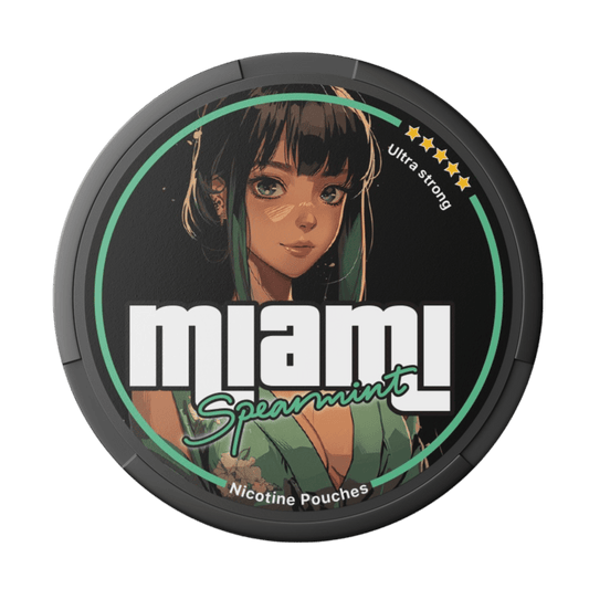Miami Spearmint Ultra Strong - pouchesforyou