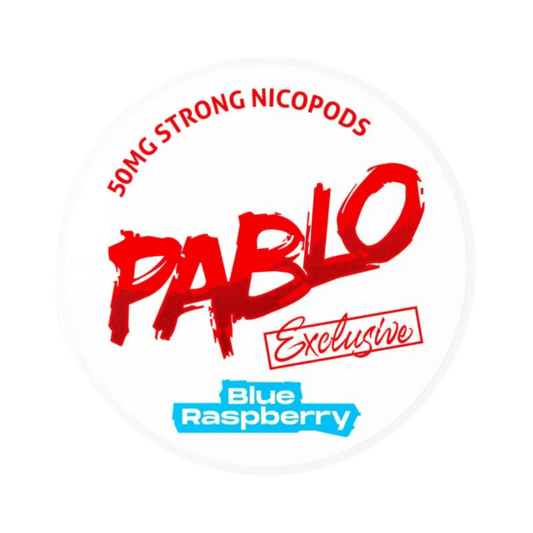 Pablo Exclusive Blue Raspberry - pouchesforyou