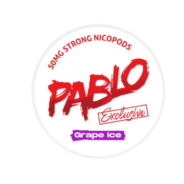 Pablo Exclusive Grape Ice – Nikotinbeutel kaufen bei pouchesforyou