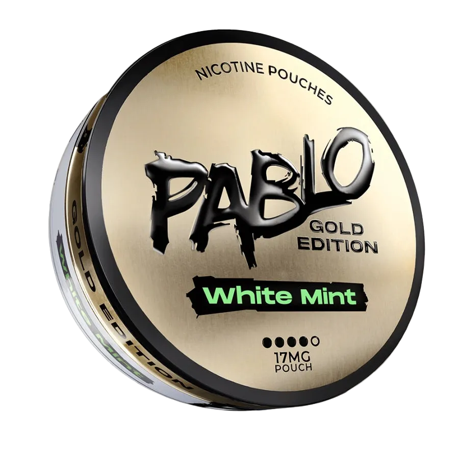 Pablo Gold Edition White Mint – Nikotinbeutel kaufen bei pouchesforyou