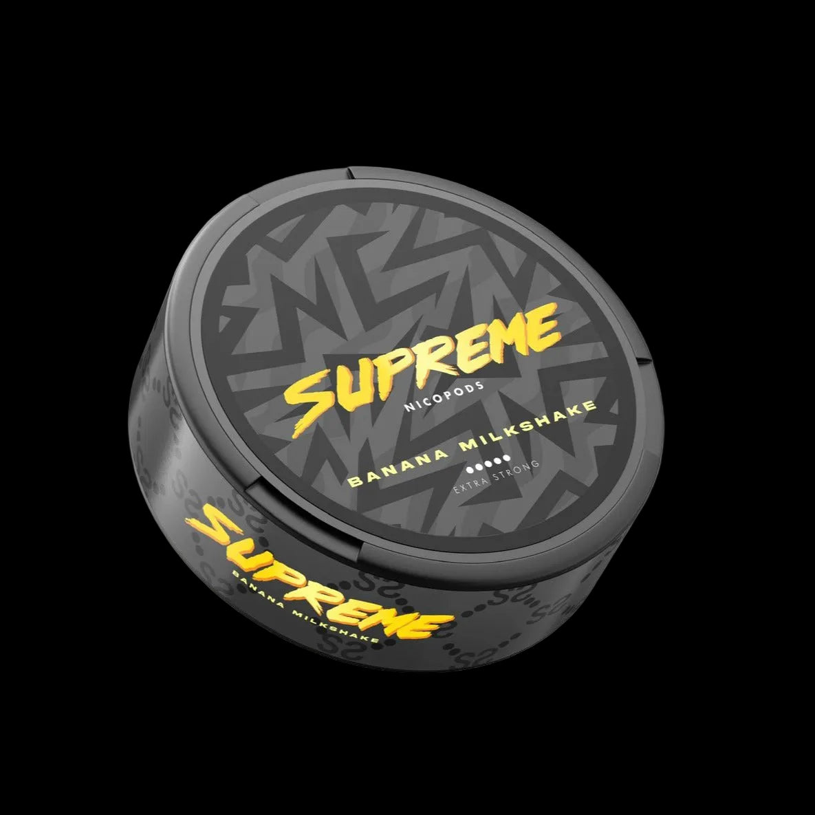 Supreme Banana Milkshake Snus Dose – Bananen Milchshake Geschmack 120mg Slim Format Nicotine Pouches
