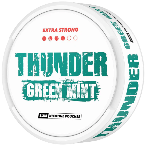 Thunder 4 Green Mint Dose - pouchesforyou