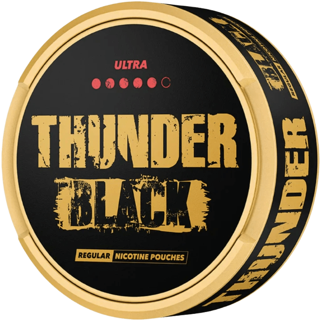 Thunder 5 ULTRA Black - pouchesforyou