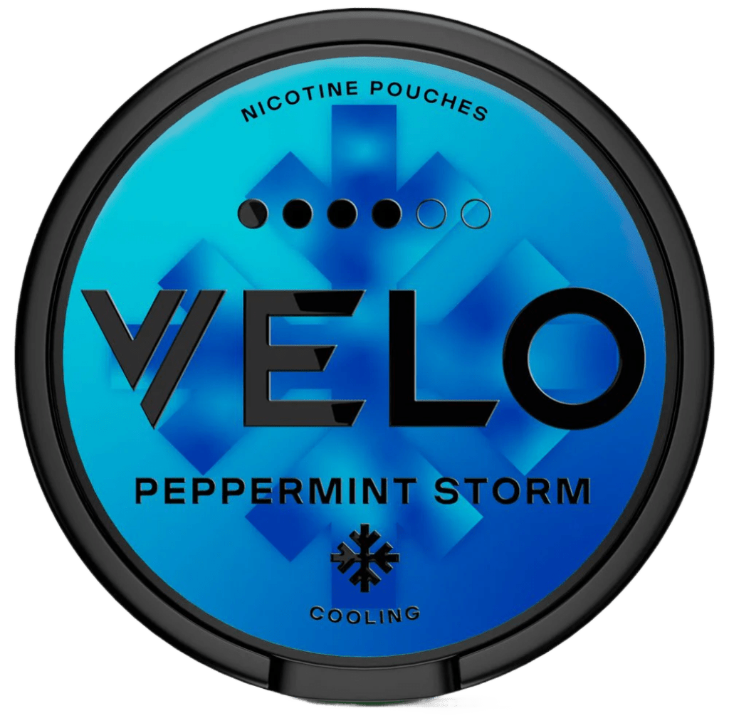 Velo 4 Cool Storm Peppermint Storm – Nikotinbeutel kaufen bei pouchesforyou