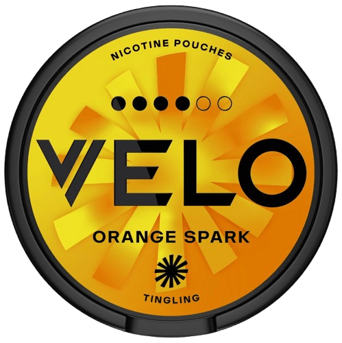 Velo 4 Orange Spark Intense – Nikotinbeutel kaufen bei pouchesforyou