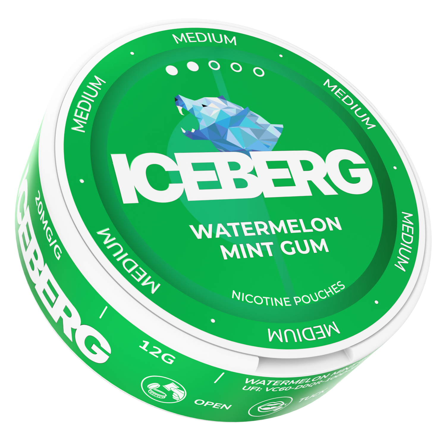 Iceberg Watermelon Mint Gum Medium