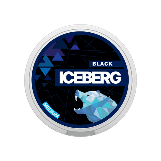 Iceberg Black Medium 25mg