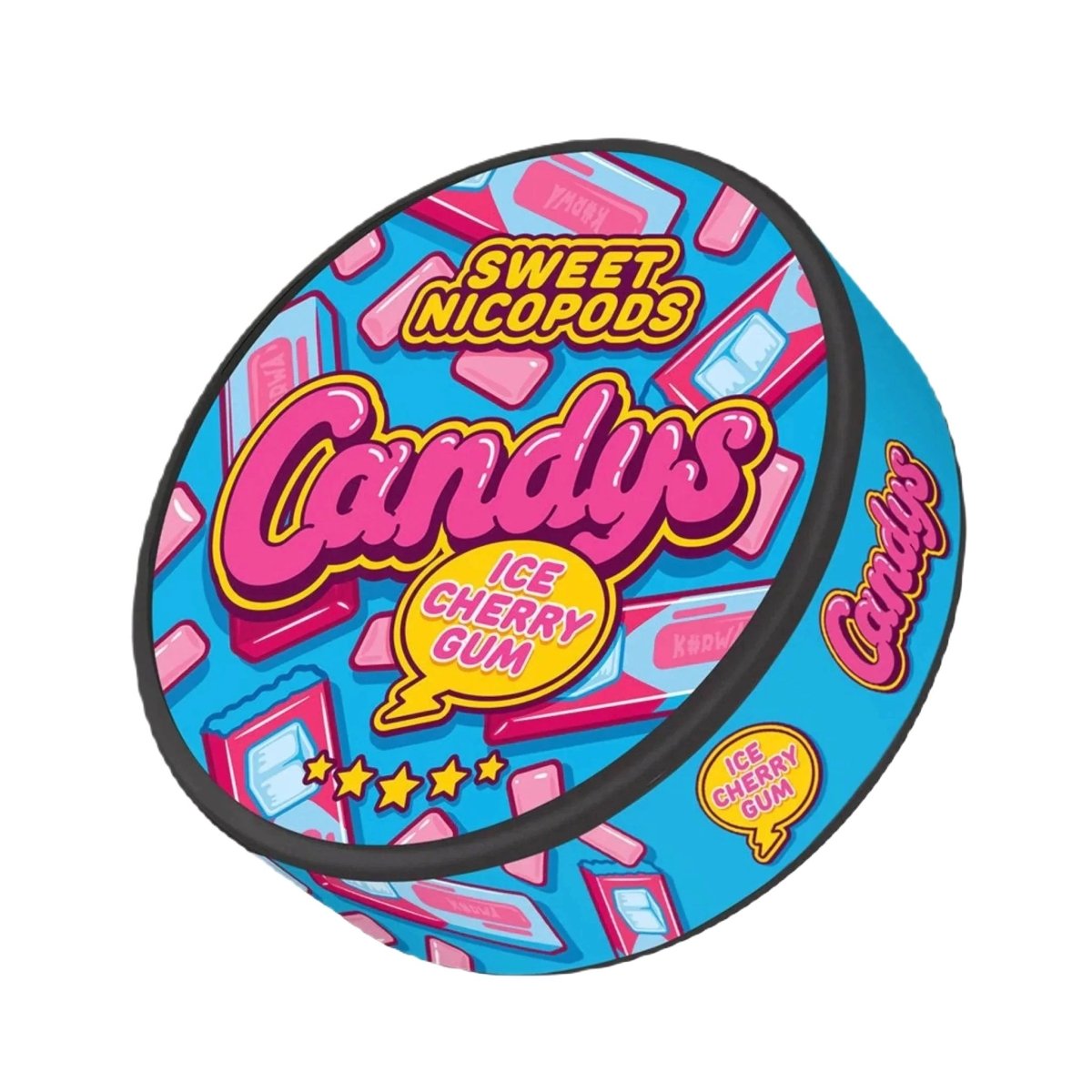 Candys Ice Cherry Gum - pouchesforyou