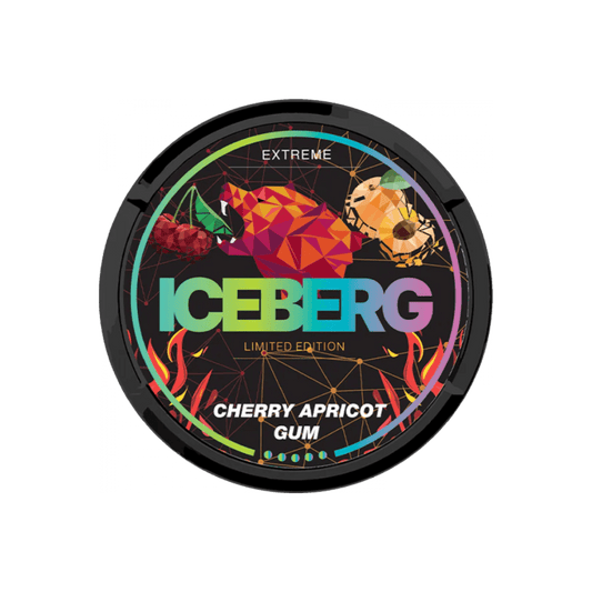 Iceberg Cherry Apricot Gum Extreme - pouchesforyou