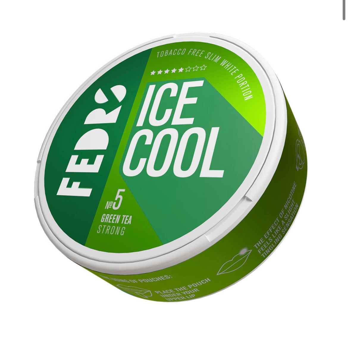 Fedrs Ice Cool 5 Green Tea.