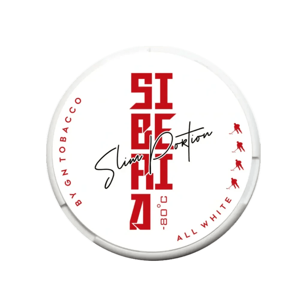 Siberia All White Slim – Nikotinbeutel kaufen bei pouchesforyou