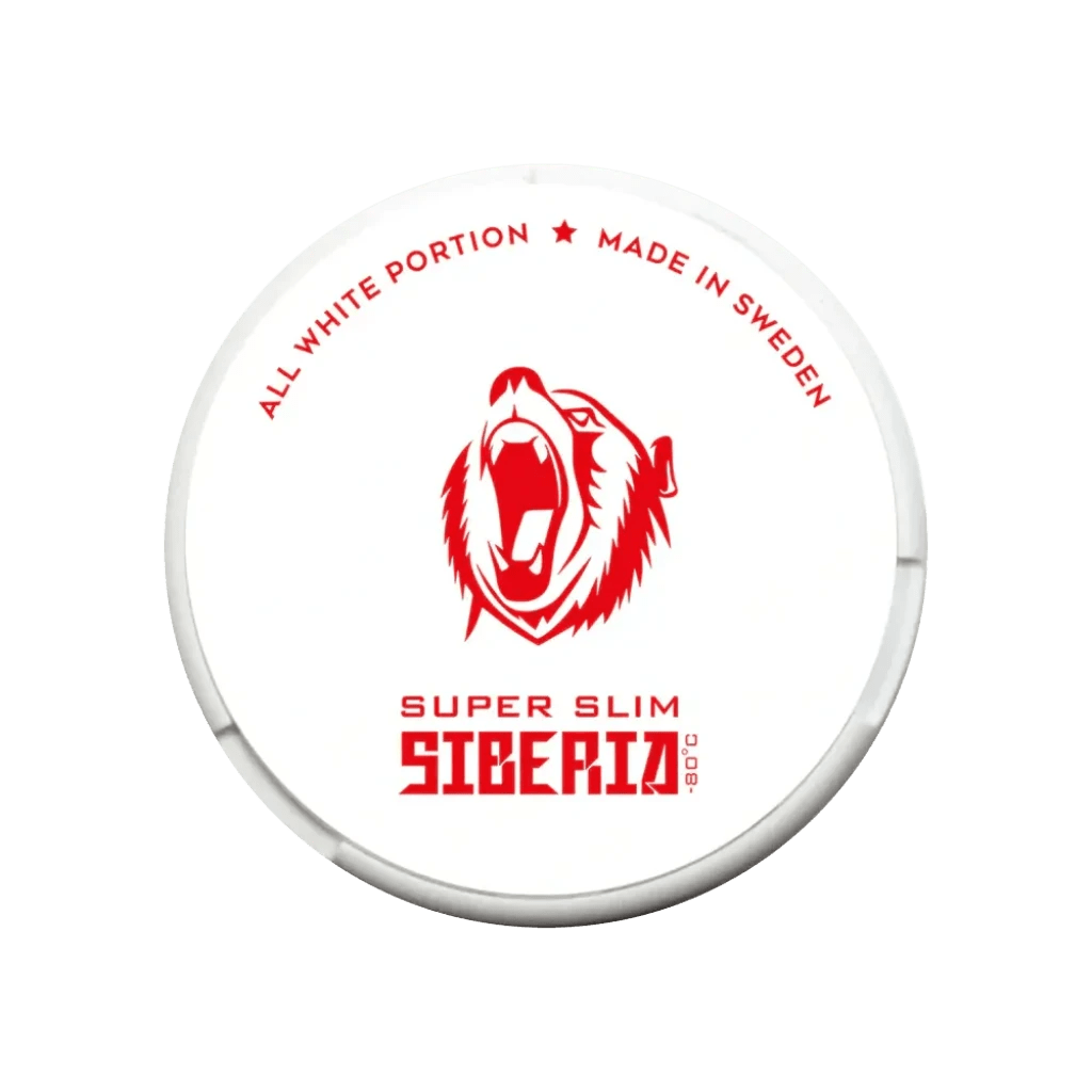Siberia All White Super Slim – Nikotinbeutel kaufen bei pouchesforyou